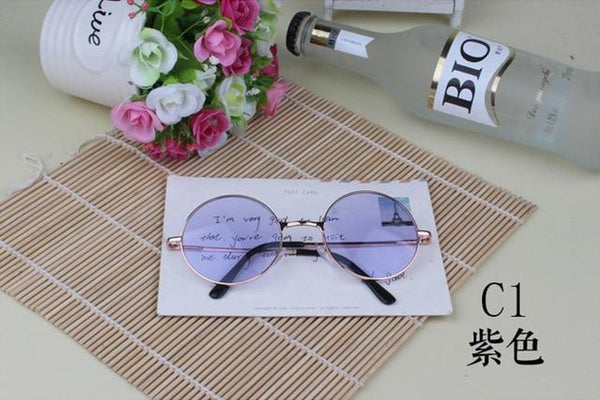 Multi-Color Round Sunglasses