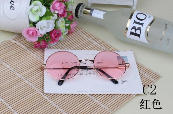 Multi-Color Round Sunglasses