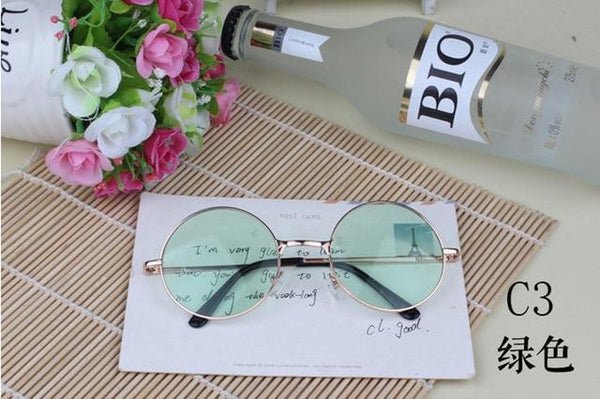 Multi-Color Round Sunglasses