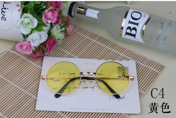 Multi-Color Round Sunglasses