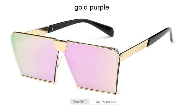 Square Flat lens Sun Glasses