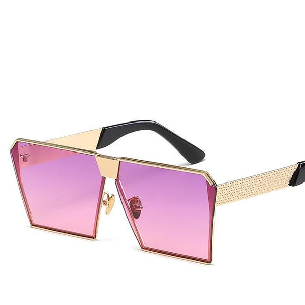 Square Flat lens Sun Glasses