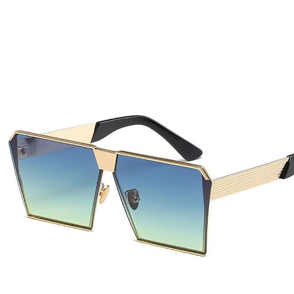 Square Flat lens Sun Glasses