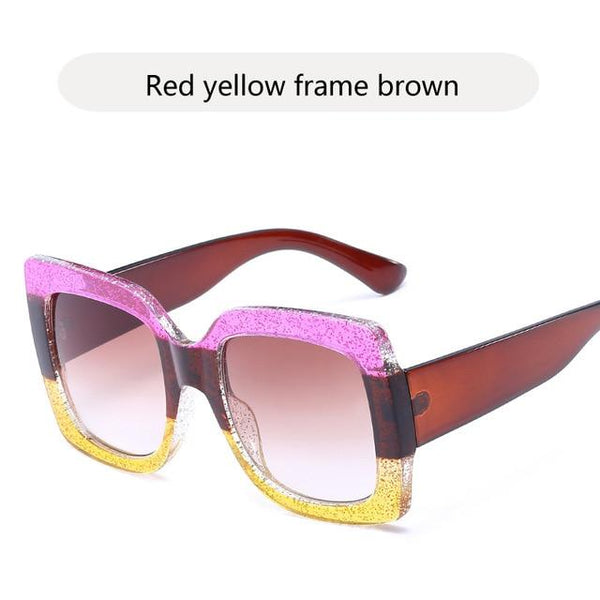 Sexy Oversized Square Sun Glasses