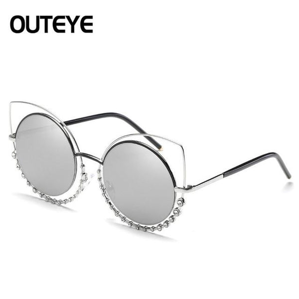 Round Mirror Sun Glasses