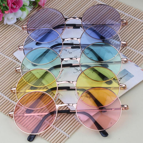 Multi-Color Round Sunglasses