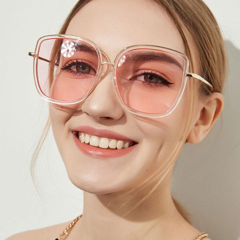 Fashion Women Square Sunglasses