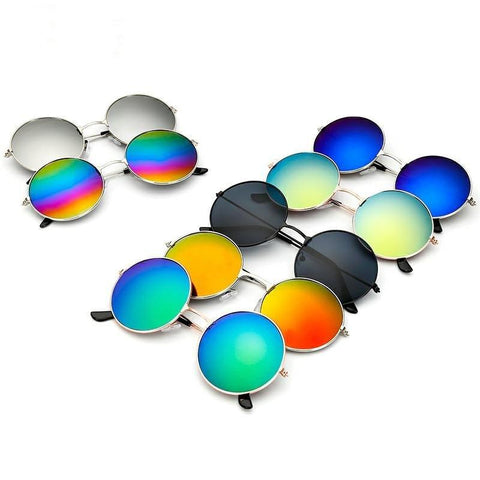 Round Alloy frame Sunglasse